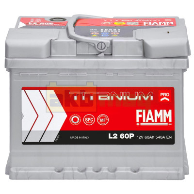 Автомобильный аккумулятор Fiamm 6СТ-60 Titanium Pro 540A