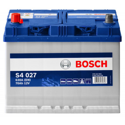 Автомобильный аккумулятор Bosch 70Ah 630A S4 027 0092S40270