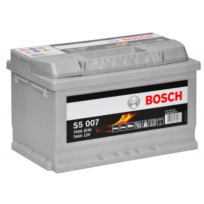 Автомобільний акумулятор Bosch 74Ah 750A S5 007 0092S50070