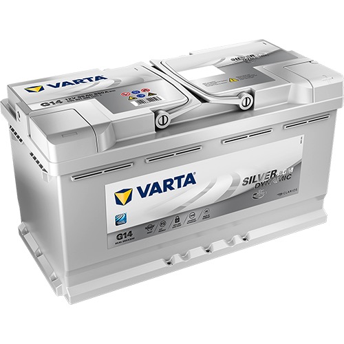 Автомобільний акумулятор Varta 95Ah 850A G14 Silver Dynamic AGM