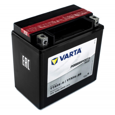 Мото аккумулятор Varta 12Ah PowerSports AGM YTX14-BS