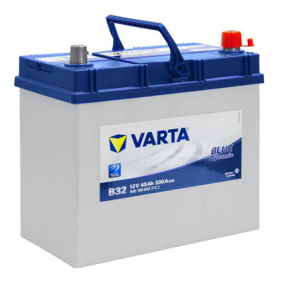 Автомобільний акумулятор Varta 45Ah 330A B32 Blue Dynamic