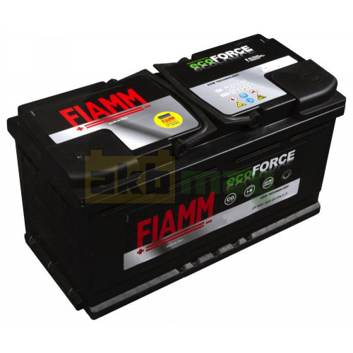 Автомобильный аккумулятор Fiamm 90Ah 900A EcoForce AGM