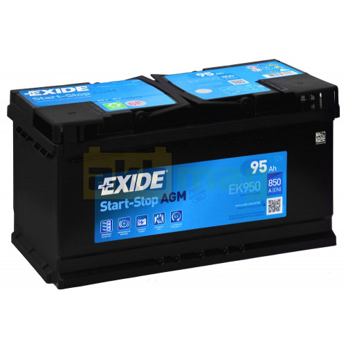 Аккумулятор Exide Start-Stop AGM 95Ah EK950 купить | Низкая цена