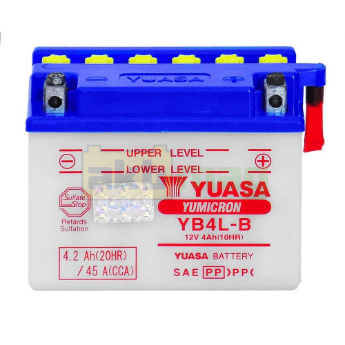 Мото аккумулятор Yuasa 6СТ-4,2 YuMicron YB4L-B