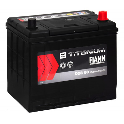 Автомобильный аккумулятор Fiamm 6СТ-60 Titanium Black Asia