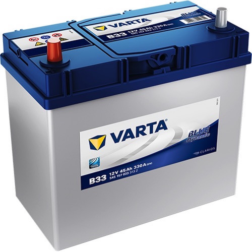 Автомобільний акумулятор Varta 45Ah 330A B33 Blue Dynamic
