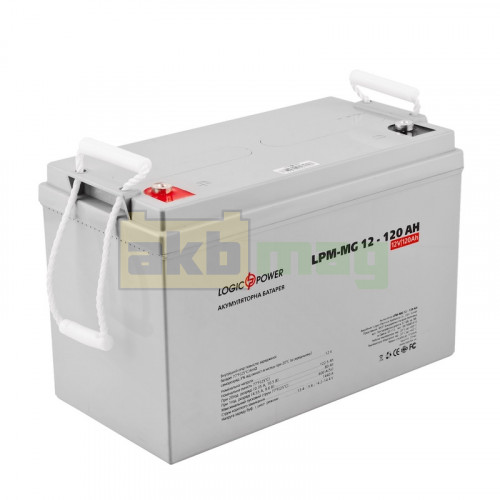 Аккумулятор LogicPower 12V 120Ah LPM-MG12-120