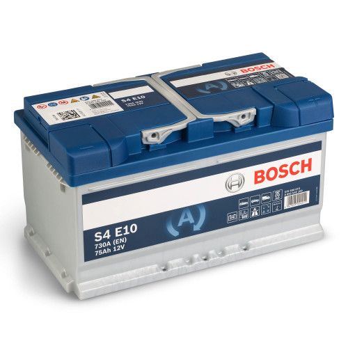 Автомобільний акумулятор Bosch 75Ah 730A S4 E10 EFB 0092S4E100
