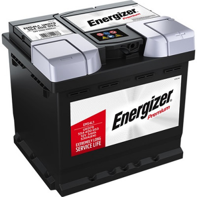 Автомобильный аккумулятор Energizer 54Ah 530A Premium EM54L1