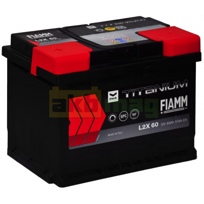 Автомобильный аккумулятор Fiamm 6СТ-60 Titanium Black