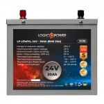 LogicPower 24V 30Ah LiFePO4 LP12136