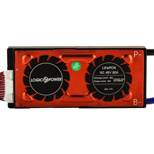 Плата BMS LogicPower LiFePO4 48V 16S 80A LP11468