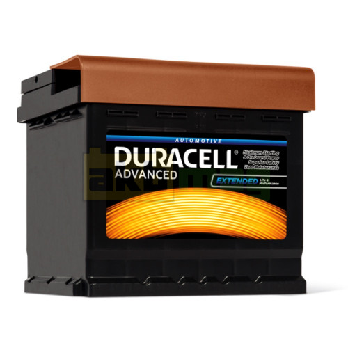 Автомобильный аккумулятор Duracell 44Ah 420A Advanced DA44