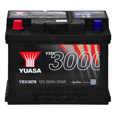 Автомобільний акумулятор Yuasa 60Ah 550A SMF YBX3078