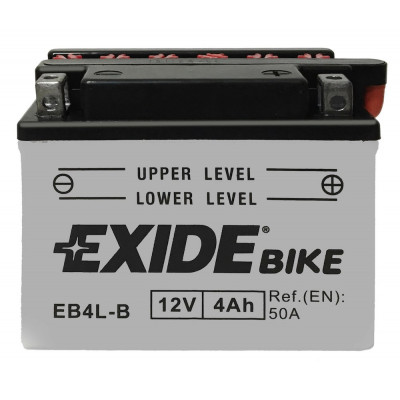 Мото акумулятор Exide 4Ah EB4L-B
