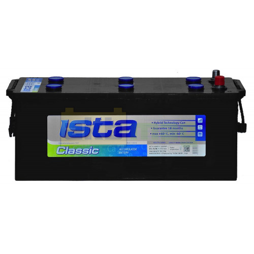 Грузовой аккумулятор Ista 140Ah 850A Classic