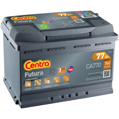 Автомобильный аккумулятор Centra 77Ah 760A Futura CA770