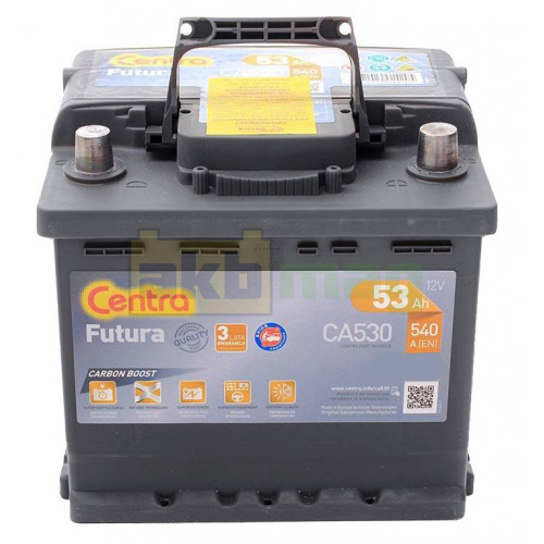 Автомобильный аккумулятор Centra 53Ah 540A Futura CA530
