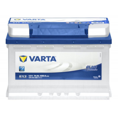 Автомобільний акумулятор Varta 74Ah 680A E12 Blue Dynamic
