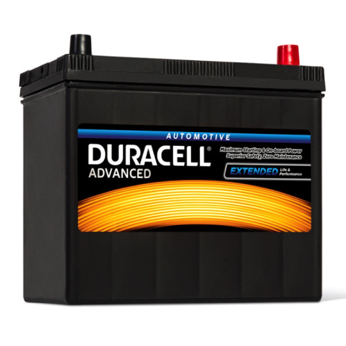 Автомобільний акумулятор Duracell 45Ah 390A Advanced DA45
