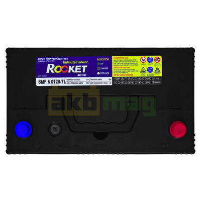 Автомобильный аккумулятор Rocket 90Ah 860A NX120-7L