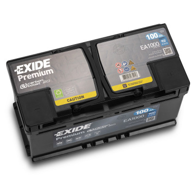 Автомобільний акумулятор Exide 100Ah 900A Premium EA1000
