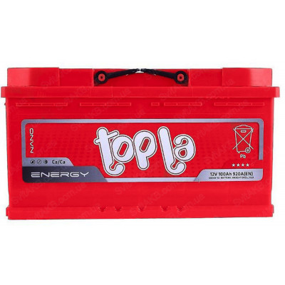 Аккумулятор Topla 100Ah 900A Energy