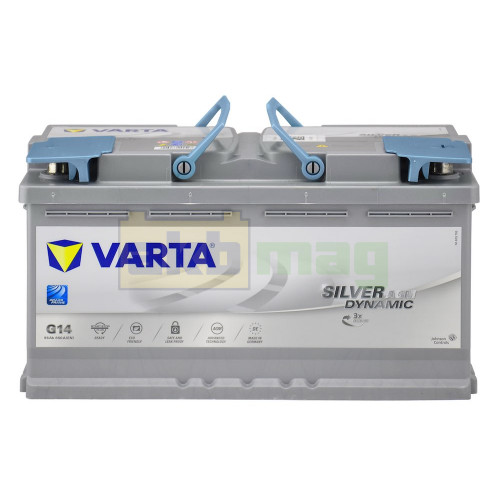 Автомобильный аккумулятор Varta 6СТ-95 G14 Silver Dynamic AGM