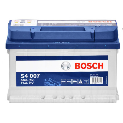 Автомобільний акумулятор Bosch 72Ah 680A S4 007 0092S40070