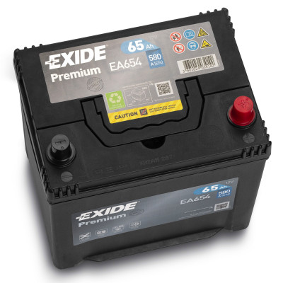 Автомобильный аккумулятор Exide 65Ah 580A Premium EA654