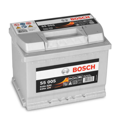 Автомобильный аккумулятор Bosch 63Ah 610A S5 005 0092S50050