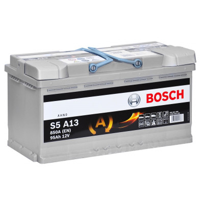 Автомобильный аккумулятор Bosch 95Ah 850A S5 A13 AGM 0092S5A130