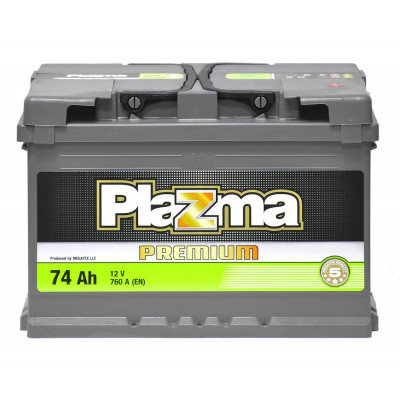 Автомобільний акумулятор Plazma 74Ah 760A Premium