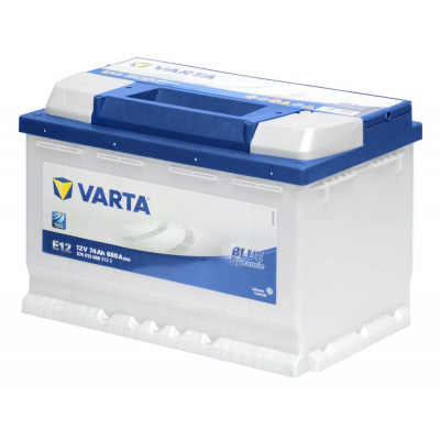 Автомобільний акумулятор Varta 74Ah 680A E12 Blue Dynamic
