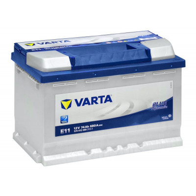 Автомобільний акумулятор Varta 74Ah 680A E11 Blue Dynamic