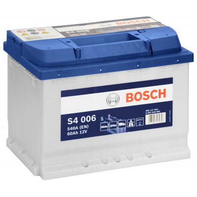 Автомобільний акумулятор Bosch 60Ah 540A S4 006 0092S40060