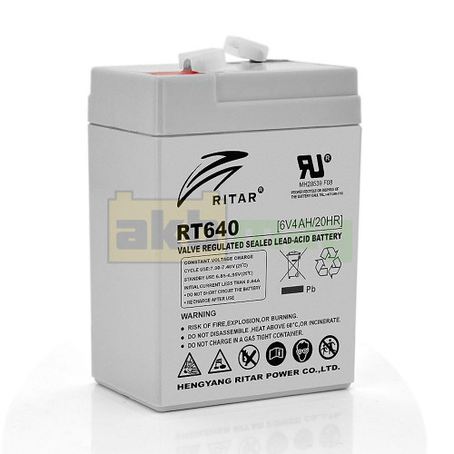 Аккумулятор Ritar RT640 6V 4Ah купить | Низкая цена