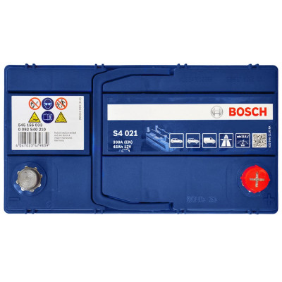 Автомобільний акумулятор Bosch 45Ah 330A S4 021 0092S40210