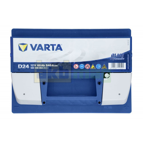 Автомобильный аккумулятор Varta 60Ah 540A D24 Blue Dynamic