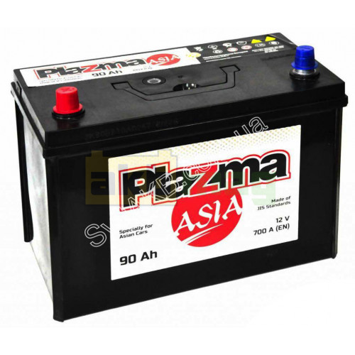 Автомобильный аккумулятор Plazma 90Ah 700A Asia