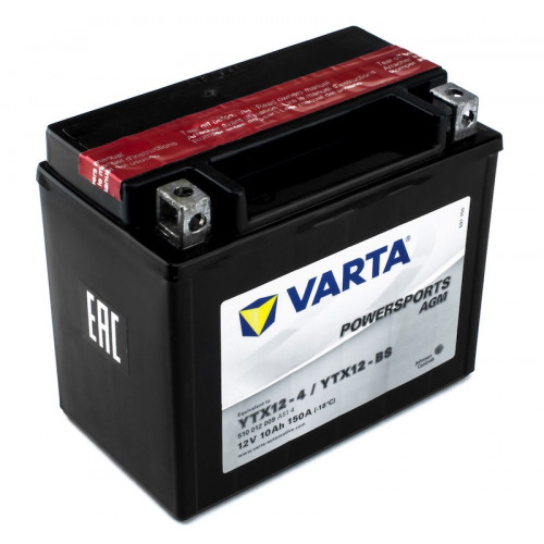 Мото аккумулятор Varta 10Ah PowerSports AGM YTX12-BS