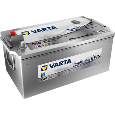Вантажний акумулятор Varta 240Ah 1200A C40 ProMotive EFB