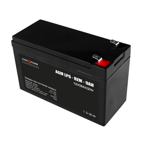 Тяговый аккумулятор LogicPower 12V 9Ah LP6-DZM-9