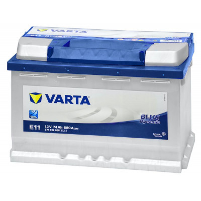 Автомобільний акумулятор Varta 74Ah 680A E11 Blue Dynamic