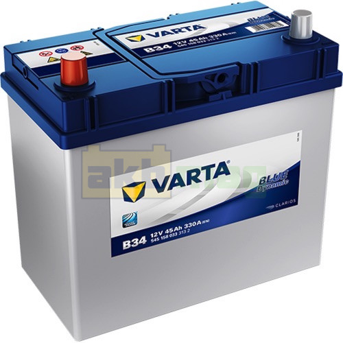 Автомобильный аккумулятор Varta 6СТ-45 B34 Blue Dynamic