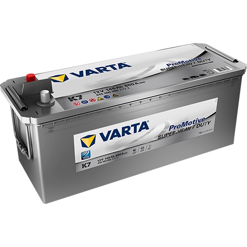 Вантажний акумулятор Varta 145Ah 800A K7 Silver ProMotive