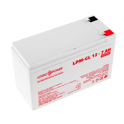 Аккумулятор LogicPower 12V 7Ah LPM-GL12-7