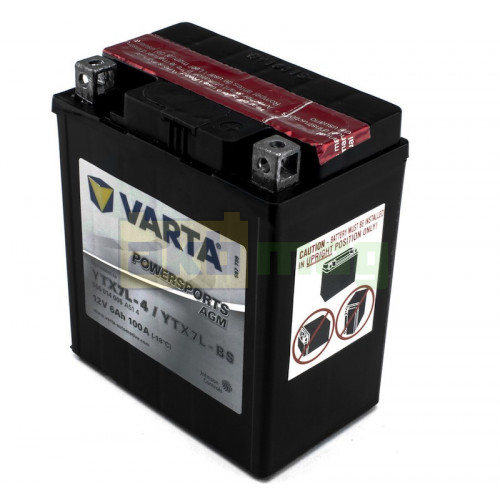 Мото аккумулятор Varta 6СТ-6 PowerSports AGM YTX7L-BS