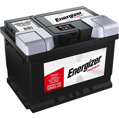 Автомобільний акумулятор Energizer 60Ah 540A Premium EM60LB2